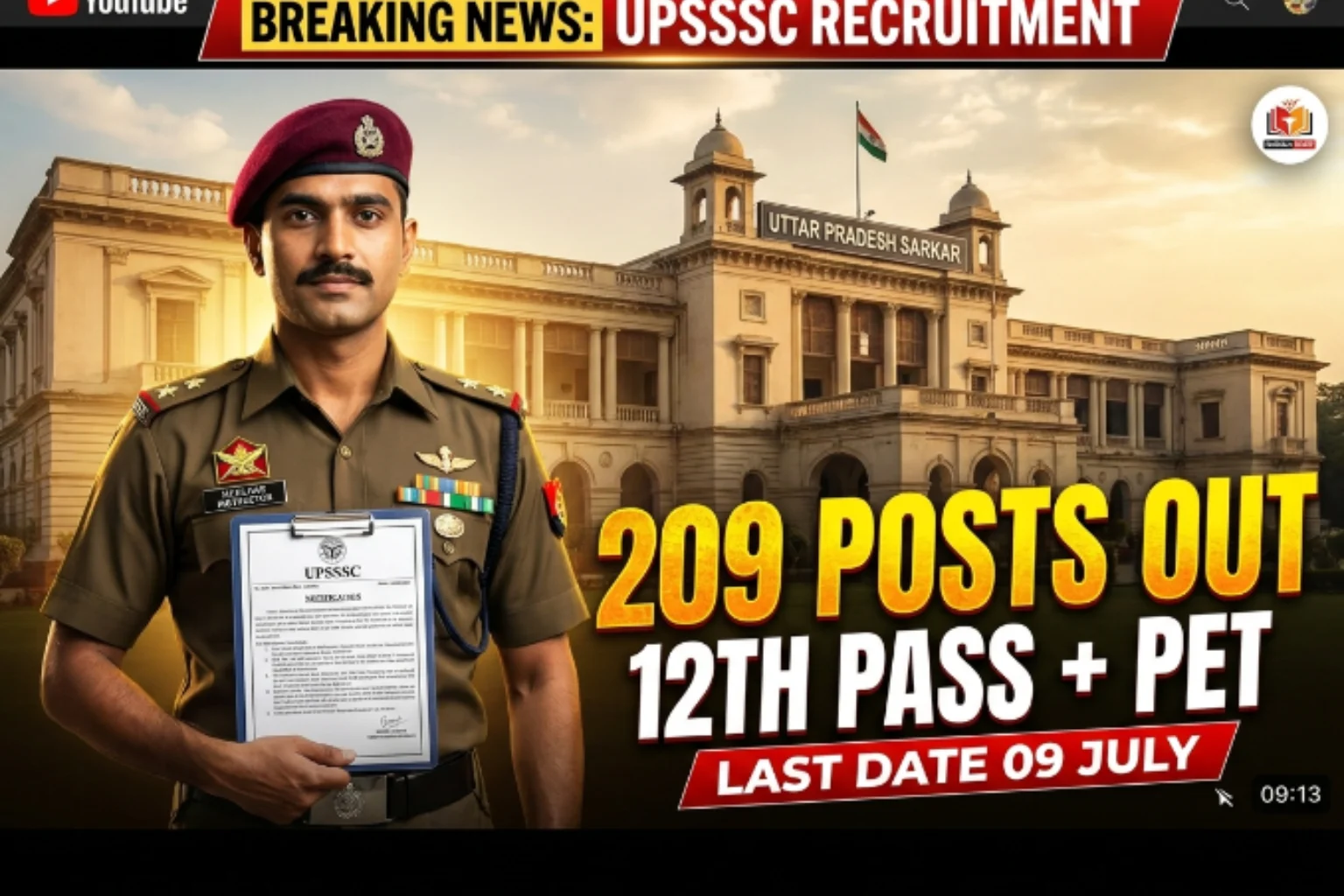 UPSSSC Havildar Instructor Recruitment 2026 Apply Online