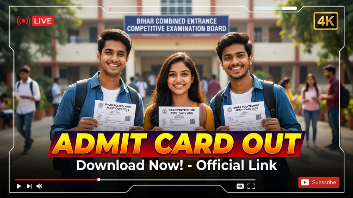 dcece bihar polytechnic admit card 2026 download