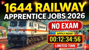 Railway SECR Apprentice 2026 apply online