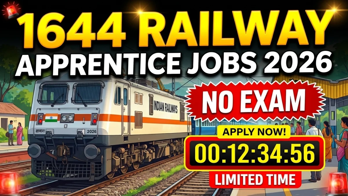 Railway SECR Apprentice 2026 apply online