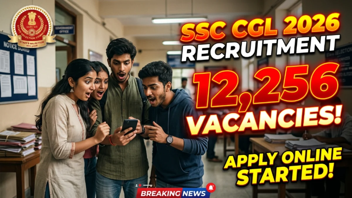 SSC CGL Apply Online 2026