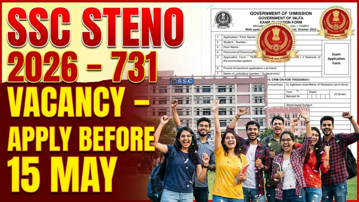 SSC Stenographer Grade C & D Recruitment 2026 : Apply Online