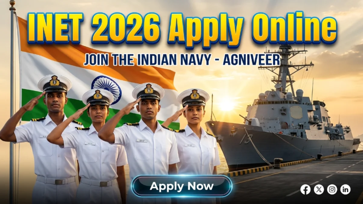 Indian Navy INET Online Form 2026 Apply Online