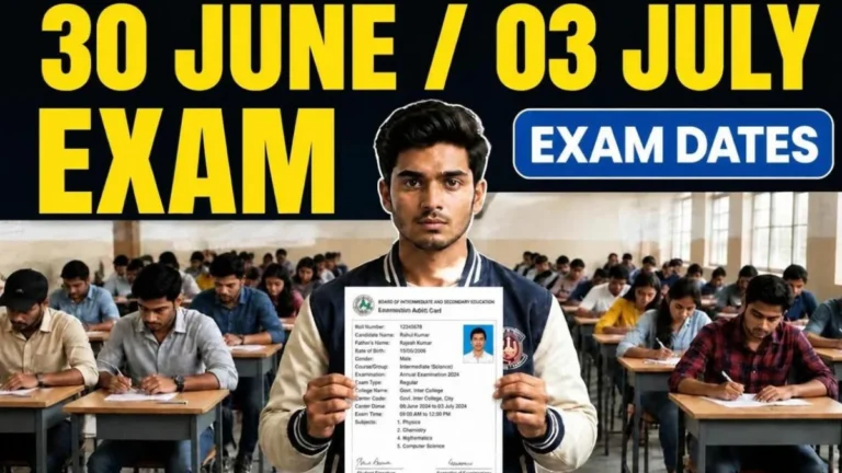 IERT Prayagraj Admit Card 2026 download hall ticket exam date