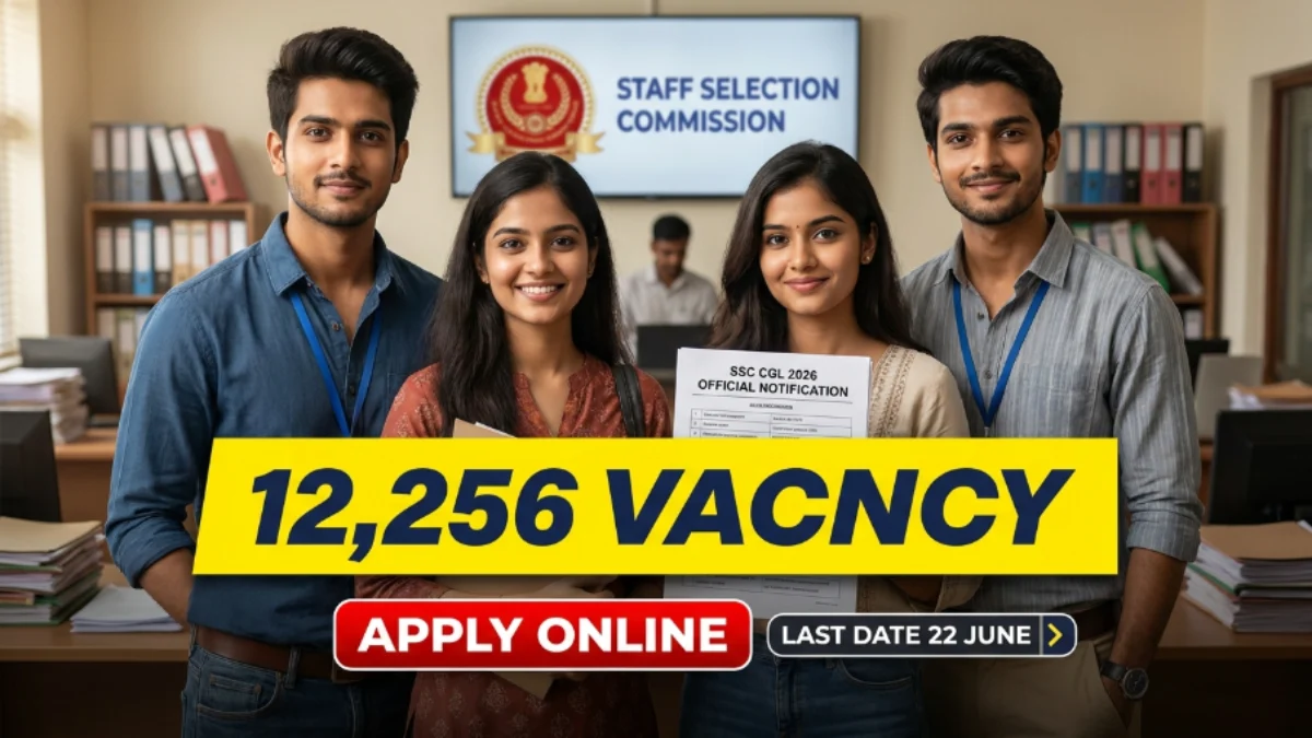 SSC CGL Recruitment 2026 Apply Online
