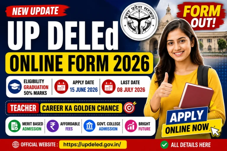 UP DELEd Online Form 2026