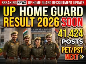 UP Home Guard Result 2026 Download Merit List PDF