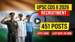 UPSC CDS II Apply Online 2026