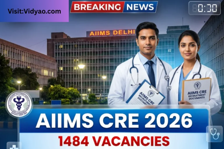 AIIMS CRE 5th Group B C Recruitment 2026 Apply Online