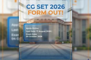 Chhattisgarh SET Online Form 2026 Apply Online