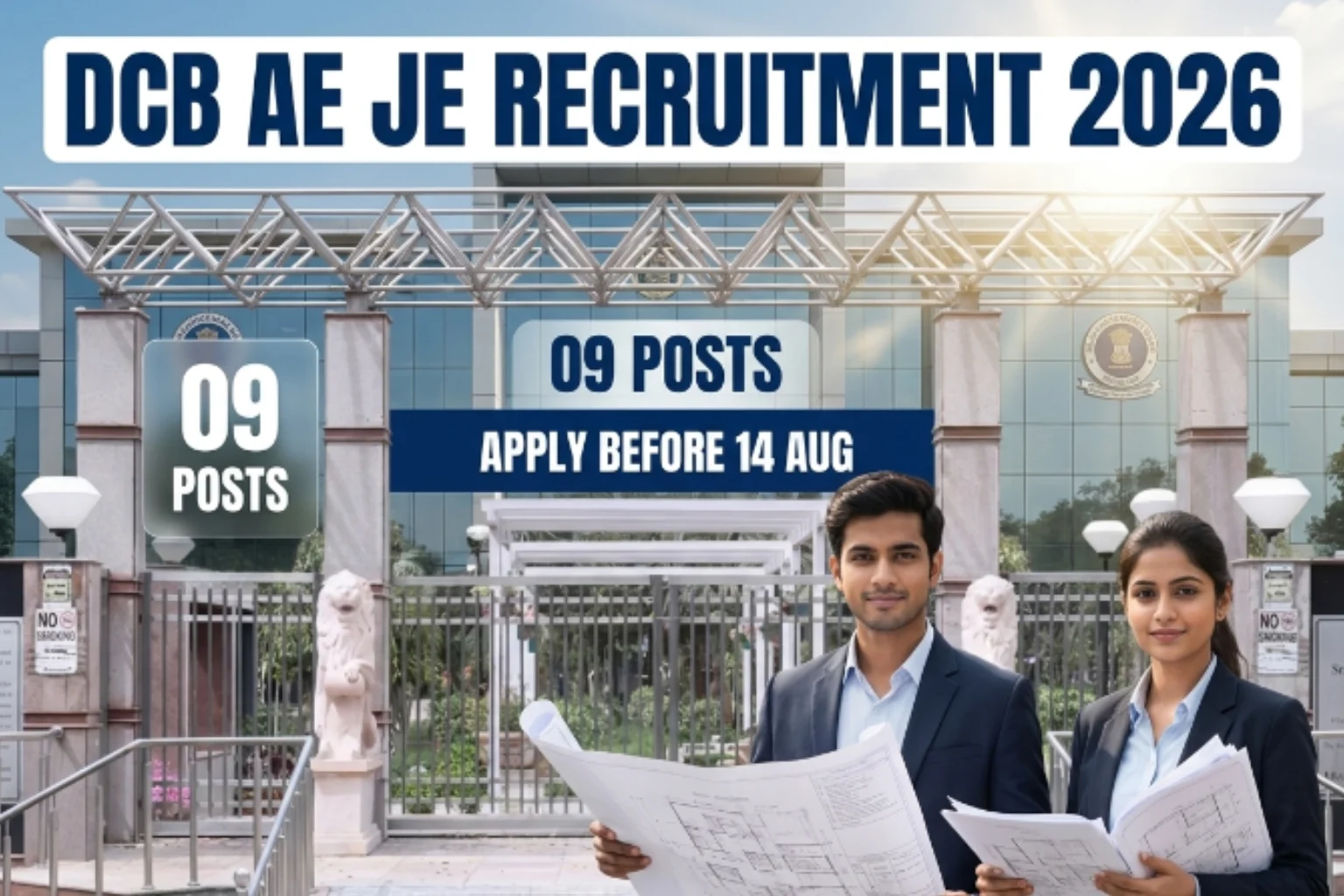 DCB AE JE Recruitment 2026