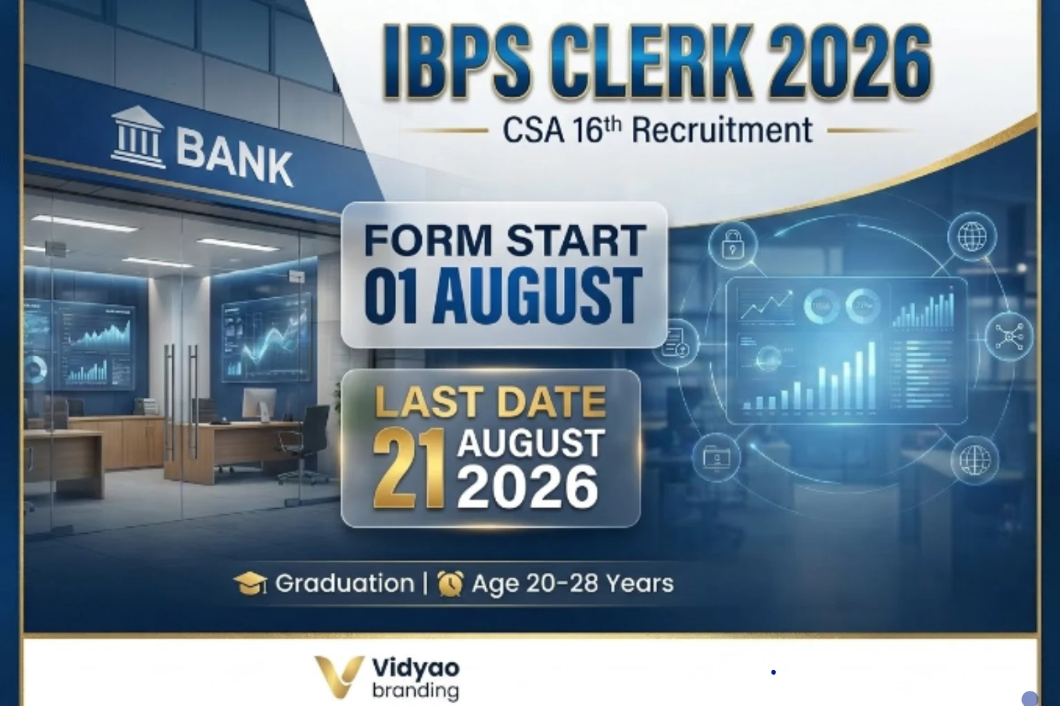 IBPS Clerk CSA 16th Recruitment 2026 Apply Online