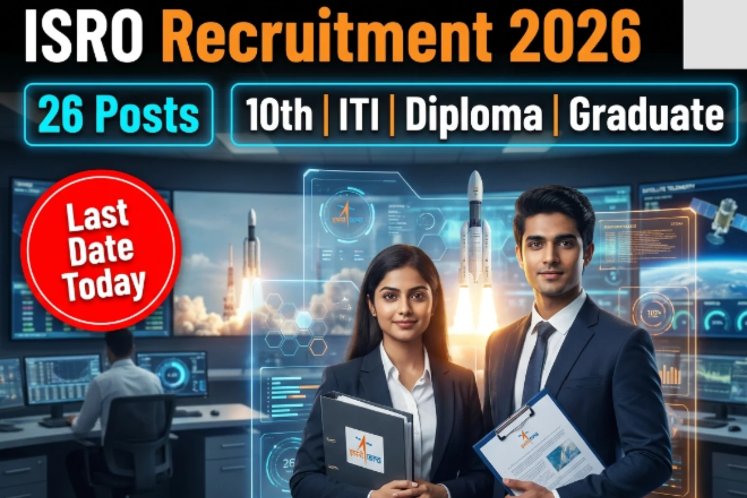 ISRO ISTRAC Various Post Recruitment 2026 Apply Online
