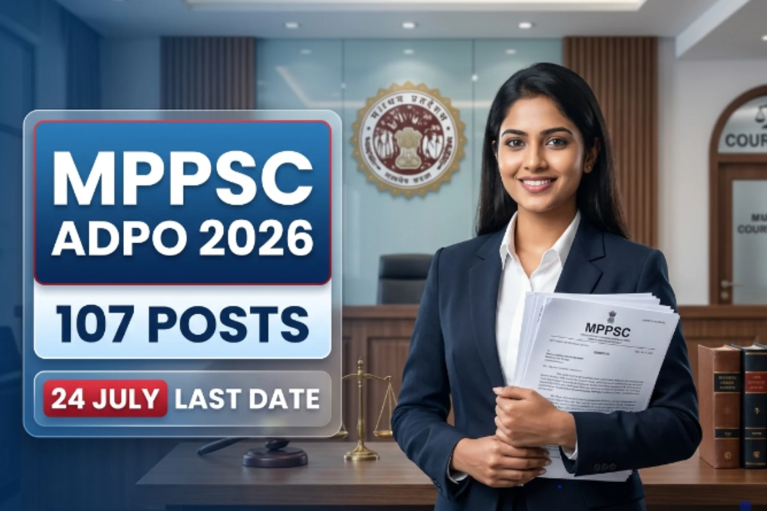 MPPSC ADPO Recruitment 2026 Apply Online for 107 Posts