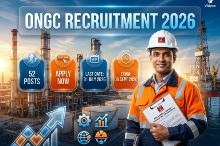 ONGC Geologists and Engineers E1 Recruitment 2026 Apply Online