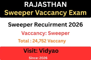 Rajasthan Safai Karmchari Recruitment 2026 Apply Online