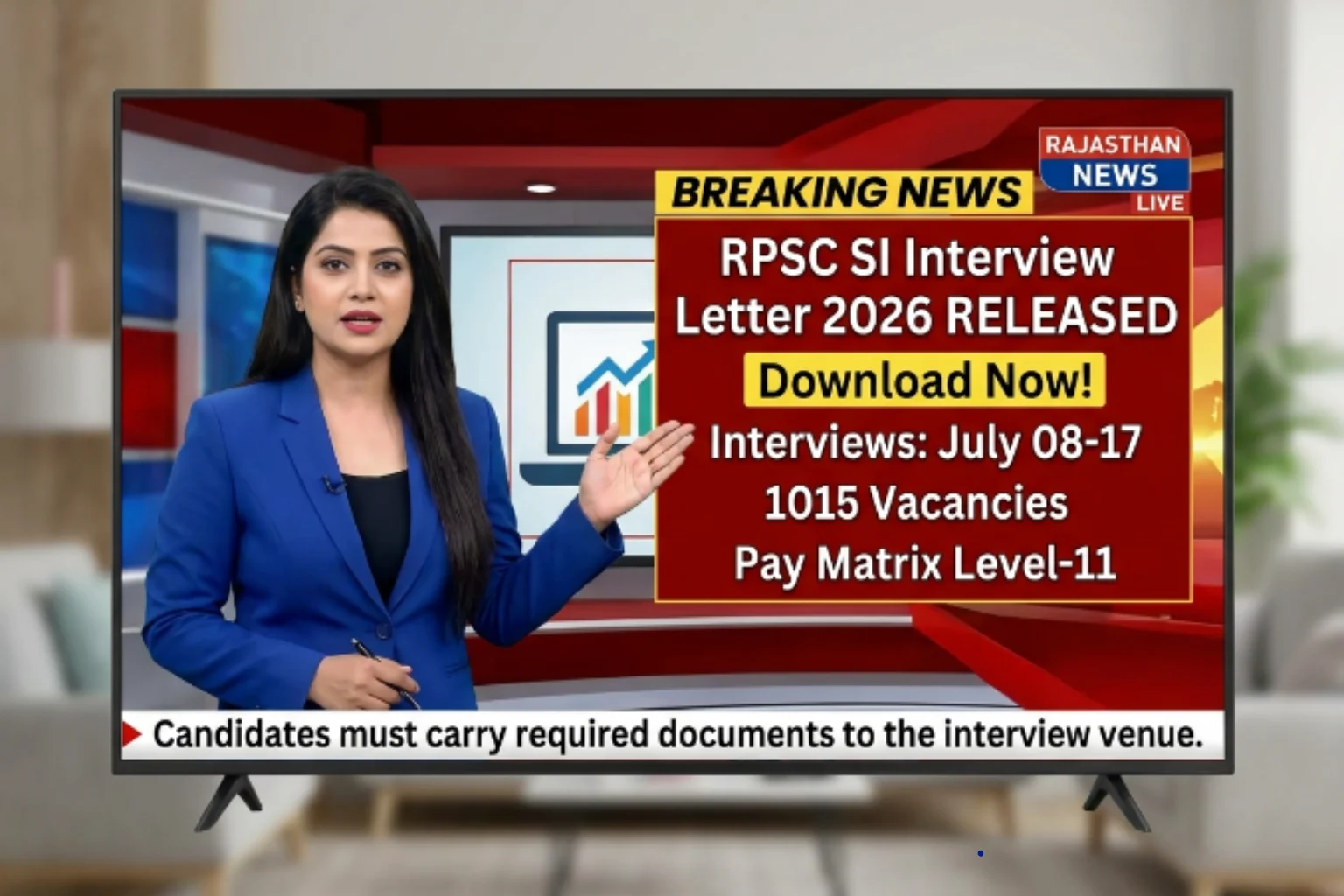RPSC SI Interview Letter 2026 Download for Sub Inspector and Platoon Commander Recruitment