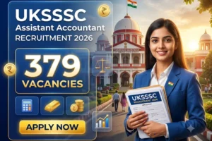 UKSSSC Assistant Accountant Recruitment 2026 apply online