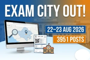 RSSB Computer Instructor Exam City Details 2026 and exam date