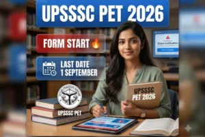 UPSSSC PET 2026 Apply Online and Last Date