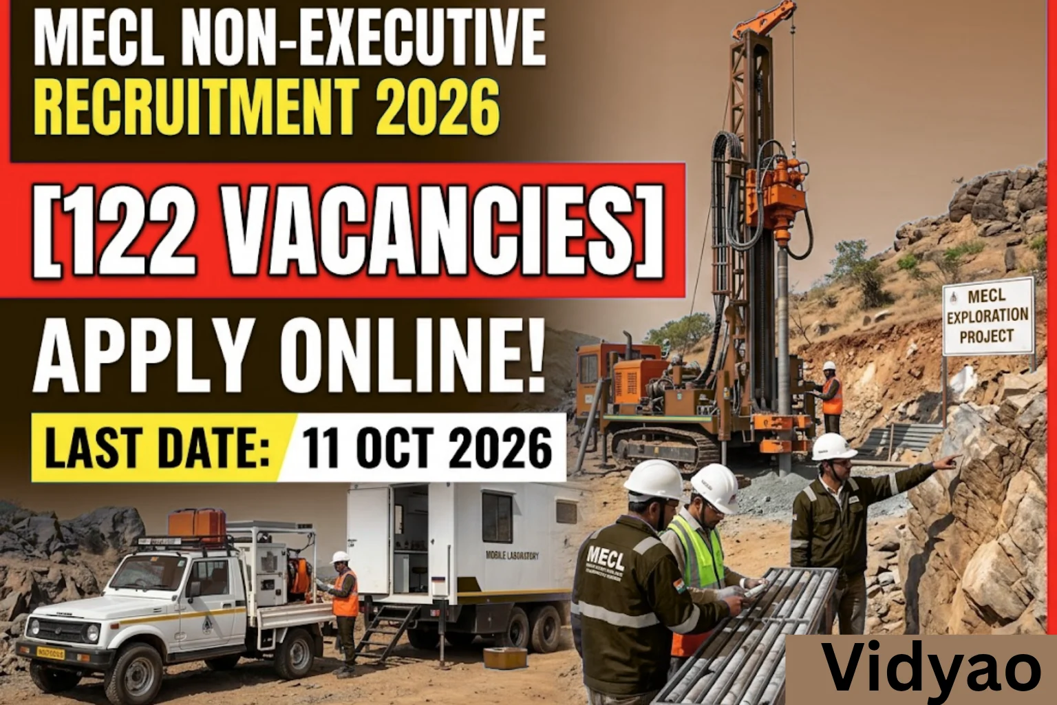 MECL Non-Executive Recruitment 2026 Apply Online