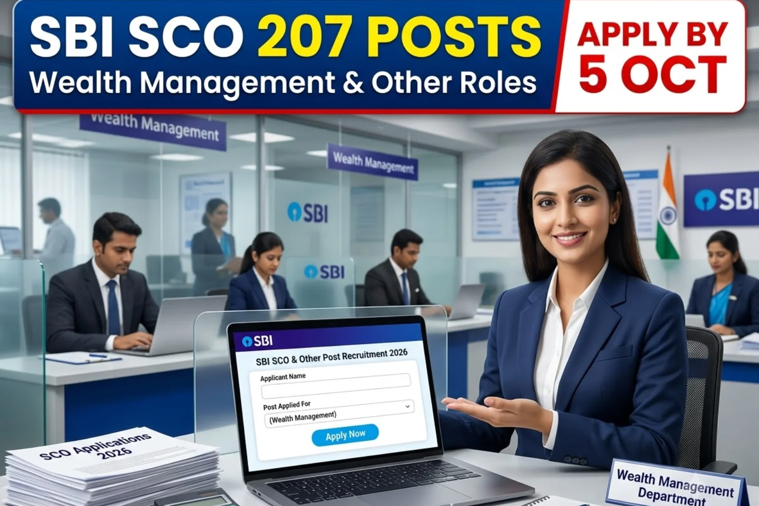 SBI SCO Recruitment 2026 Apply Online 207 Posts