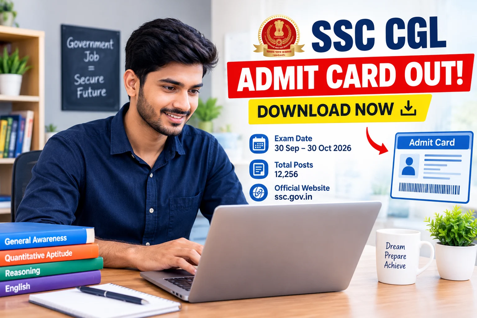 SSC CGL Tier-I Admit Card 2026
