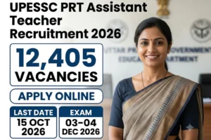 UPESSC PRT Assistant Teacher Apply Online