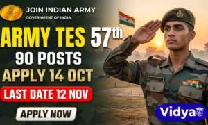 Indian Army TES 57th apply online 2026