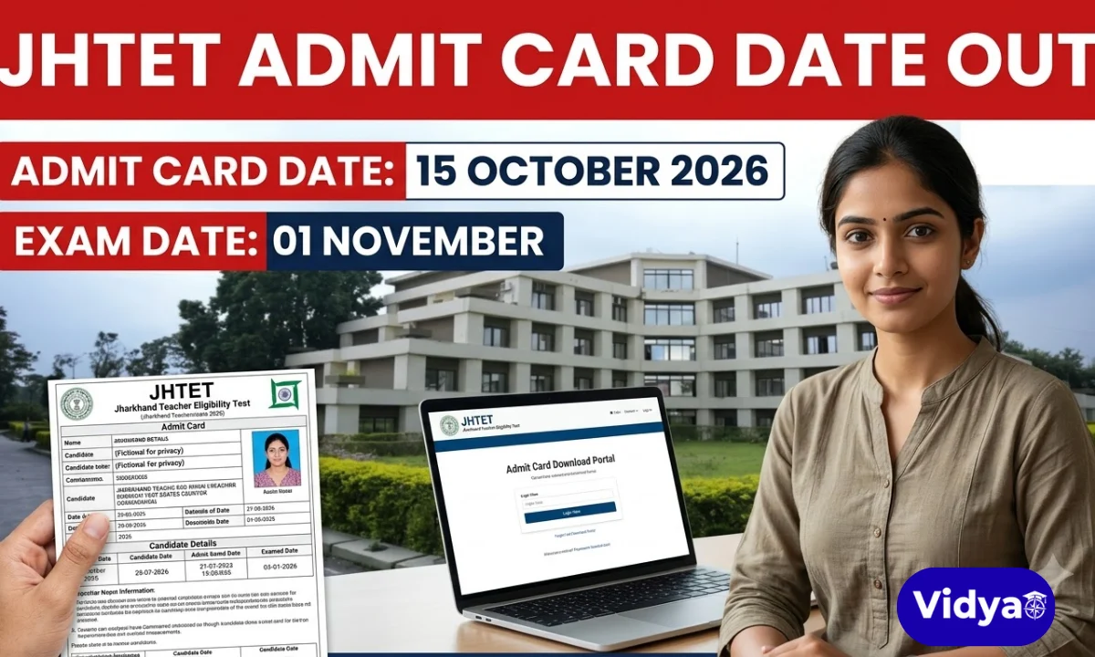 Jharkhand JHTET Admit Card 2026 Exam Date and Hall Ticket Download