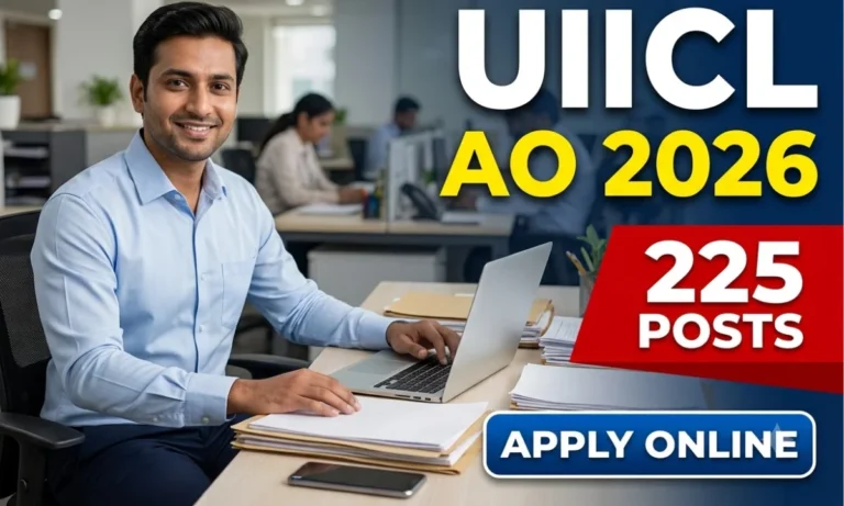 UIICL Administrative Officer Recruitment 2026 Apply Online
